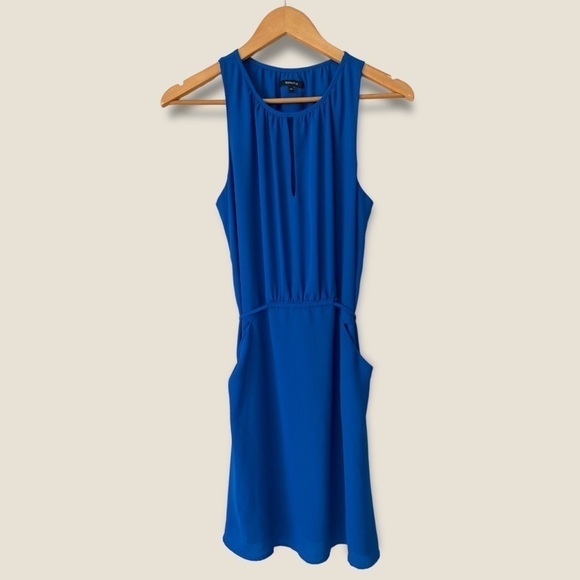 RW&CO. Royal Blue Sleeveless Dress - Picture 1 of 9